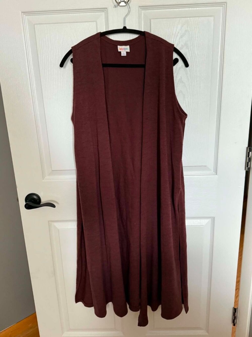 LuLaRoe "Joy" Longline Sleeveless Duster Vest